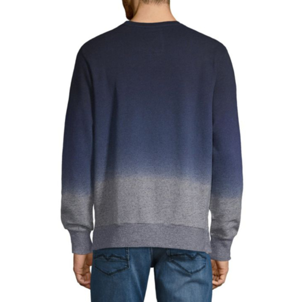 PRPS Goods & Co. Heather Grey Blue Pullover Sweater Size L - Picture 2 of 2